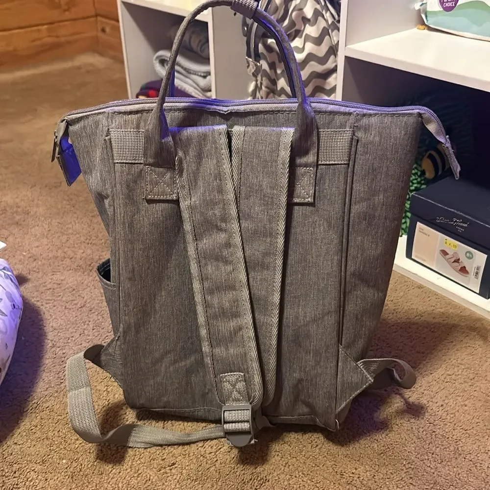 Enfamil Grey Baby Bag Versatile Insulated Cooler Diaper Bag
